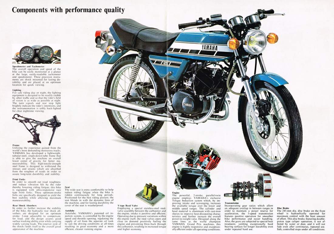 1976 Yamaha RD125